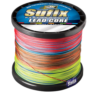 Sufix Performance Lead Core - 18lb - 10-Color Metered - 600 yds [668-318MC]