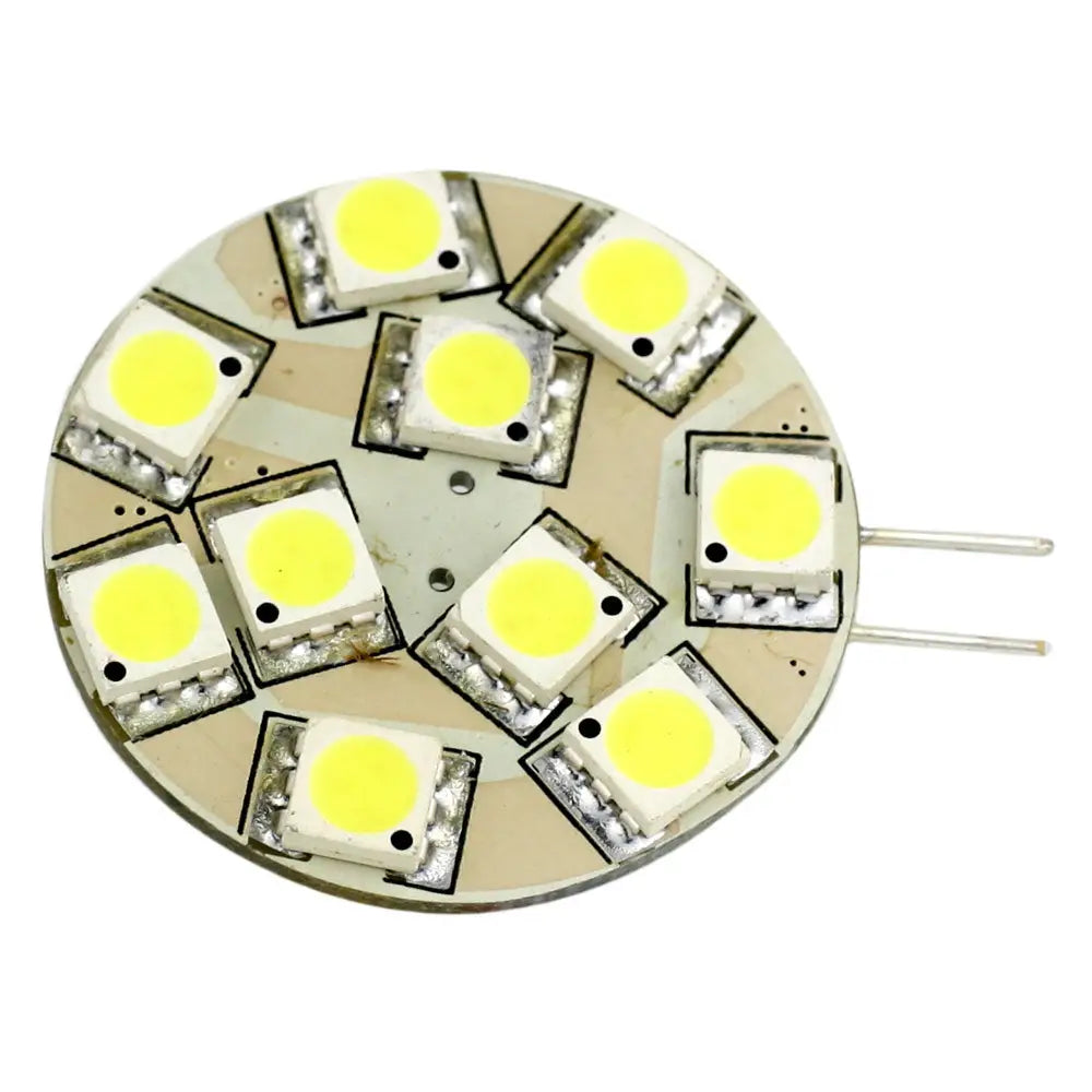 Lunasea G4 12 LED Side Pin Light Bulb - 12VAC or 10-30VDC