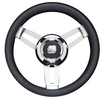Uflex Morosini 13.8 Steering Wheel - Black Polyurethane